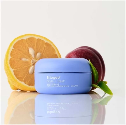 Picture of Briogeo Style + Treat. Yuzu + Plum Oil Light Work Sculpting Creme 51ml
