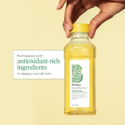 Picture of Briogeo Superfoods. Banana + Coconut Nourishing Shampoo 369ml