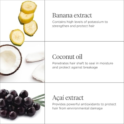 Picture of Briogeo Superfoods. Banana + Coconut Nourishing Shampoo 369ml