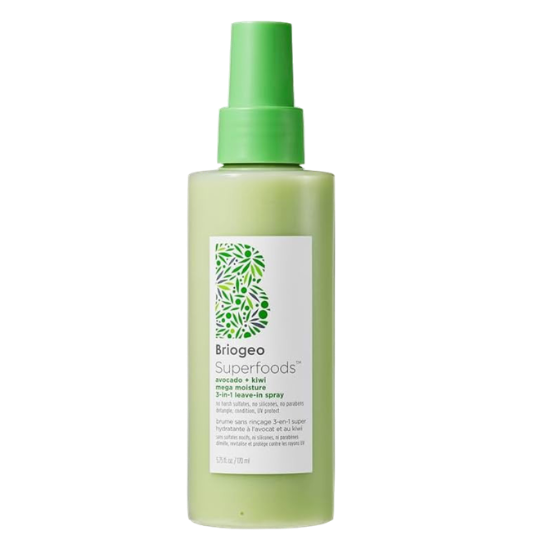 Picture of Briogeo Superfoods. Avocado + Kiwi Mega Moisture 3-in-1 Leave-In Spray 170ml