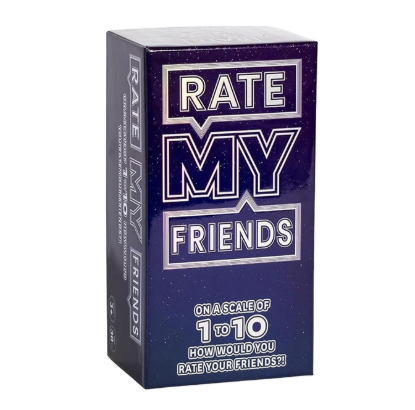 Picture of RATE MY FRIENDS Party Game On a Scale of 1 to 10