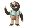 Picture of Disney Store Official Flash Slothmore Zootropolis Small Soft Toy 27cm/10