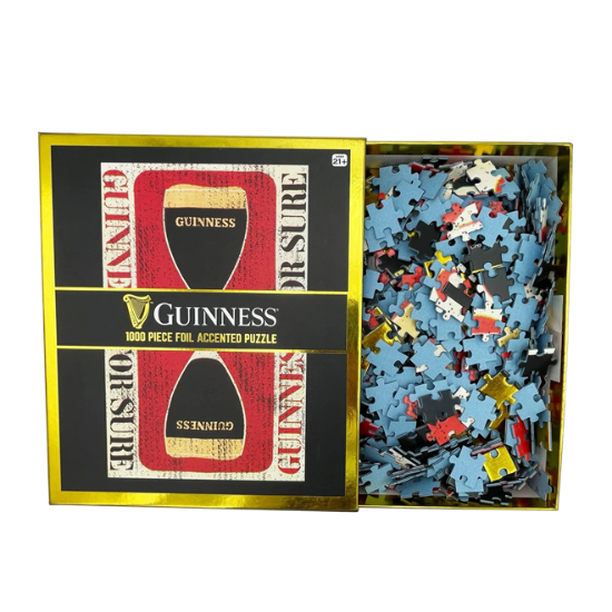 Picture of University Games L08498 Guinness Retro 1,000 Piece Puzzle