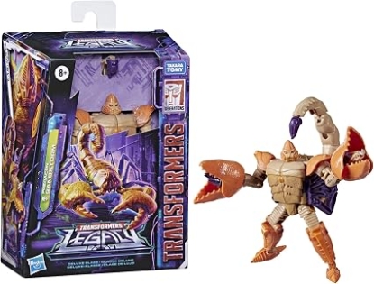 Picture of Transformers Legacy Predacon Sandstorm Deluxe Action Figure