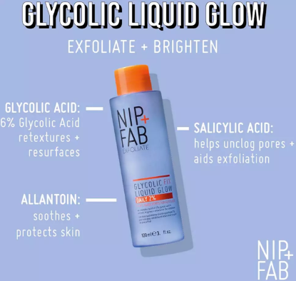 Picture of NIP+FAB Glycolic Fix Exfoliating Liquid Glow Daily 2% 100ml