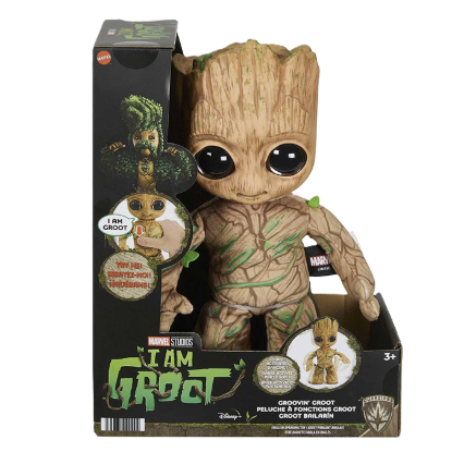 Picture of Marvel I am Groot Groovin' Groot Dancing and Talking Plush Figure
