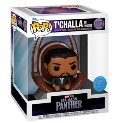 Picture of Funko POP! Deluxe: Black Panther - T'Challa on the Throne