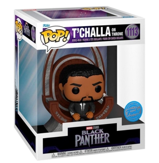 Picture of Funko POP! Deluxe: Black Panther - T'Challa on the Throne