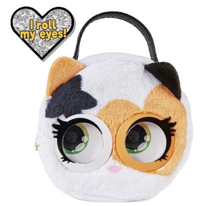 Picture of Purse Pets Micros 24K Kitt-Tea Stylish Small Purse With Eye Roll