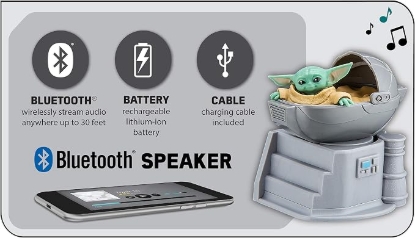 Picture of Star Wars Mandalorian The Child Baby Yoda Bluetooth Speaker