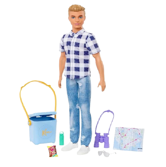 Picture of Barbie It Takes Two Camping Ken Doll and Playset