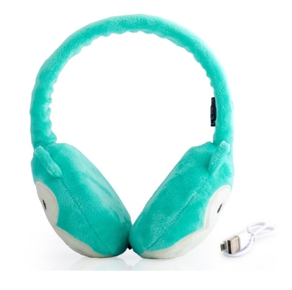 Picture of Squishmallows Winston The Owl Plush Bluetooth Headphones
