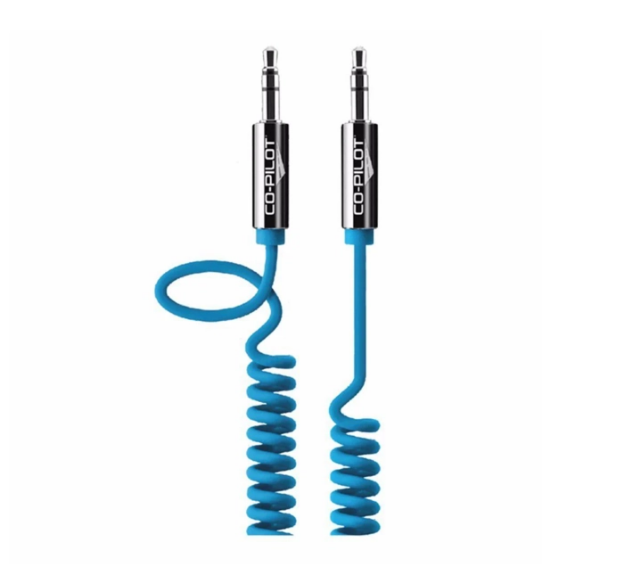Picture of Co-Pilot High End Coiled AUX Cable