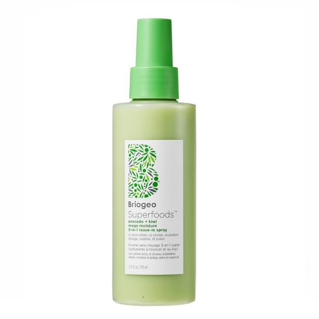 Picture of Briogeo Superfoods. Avocado + Kiwi Mega Moisture 3-in-1 Leave-In Spray 170ml