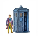 Picture of Dr Who The Sixth Doctor And Tardis Collectors Figure Set